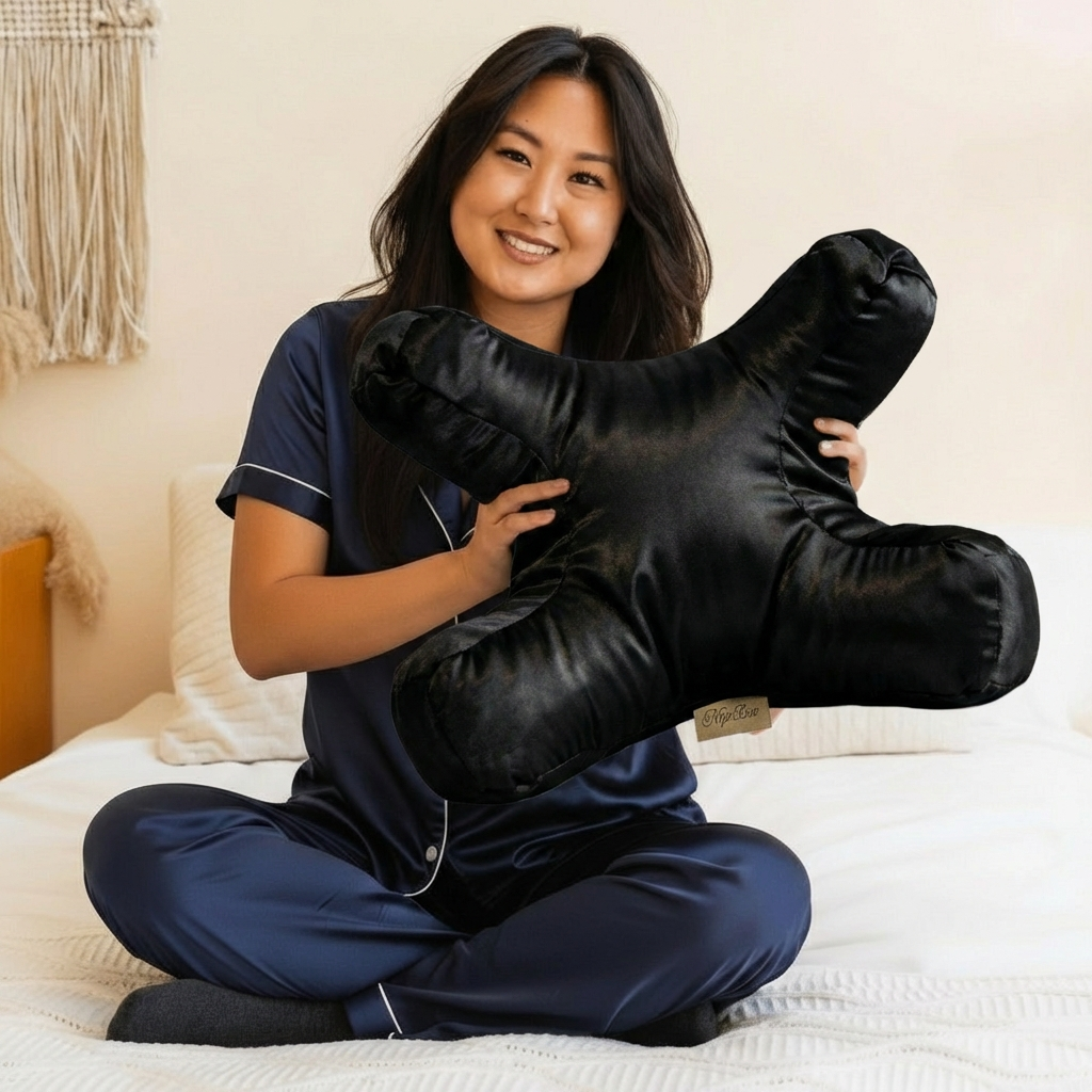 Anti Wrinkle Pillow + Pillowcase.