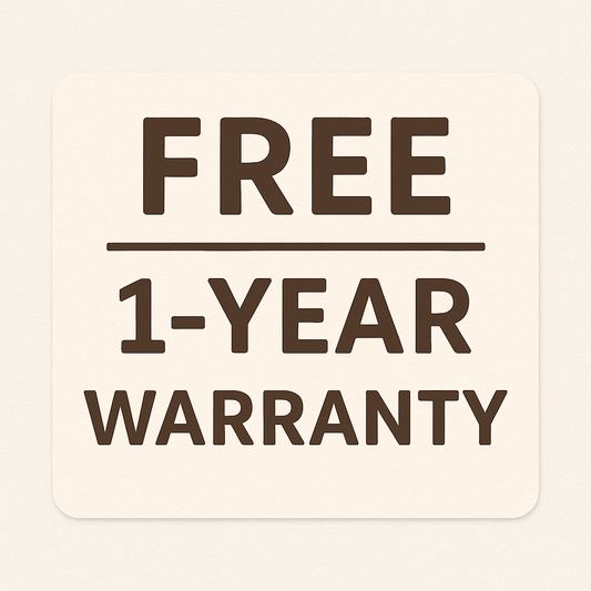 1 Year Warranty