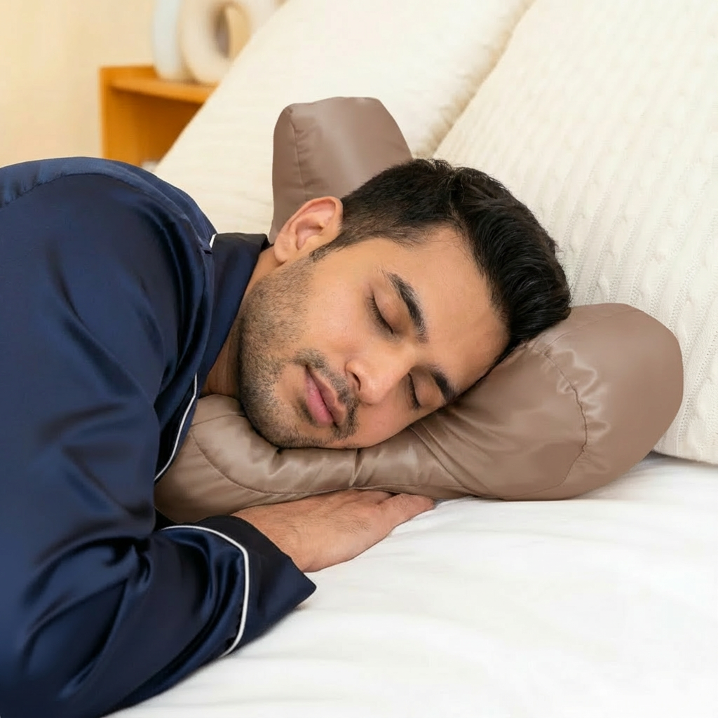 Anti Wrinkle Pillow + Pillowcase