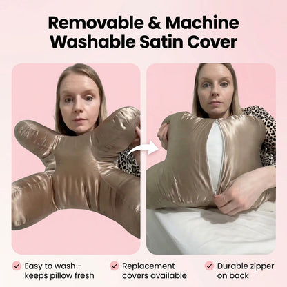 Anti Wrinkle Pillow + Pillowcase