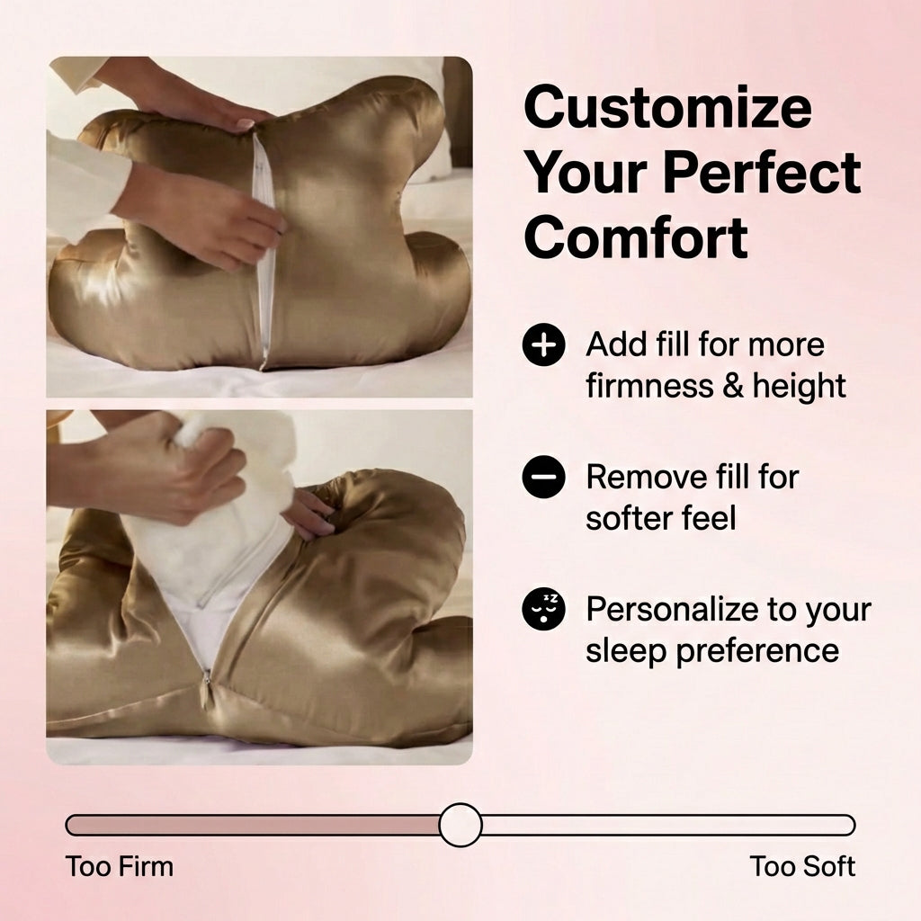 Anti Wrinkle Pillow + Pillowcase VIP