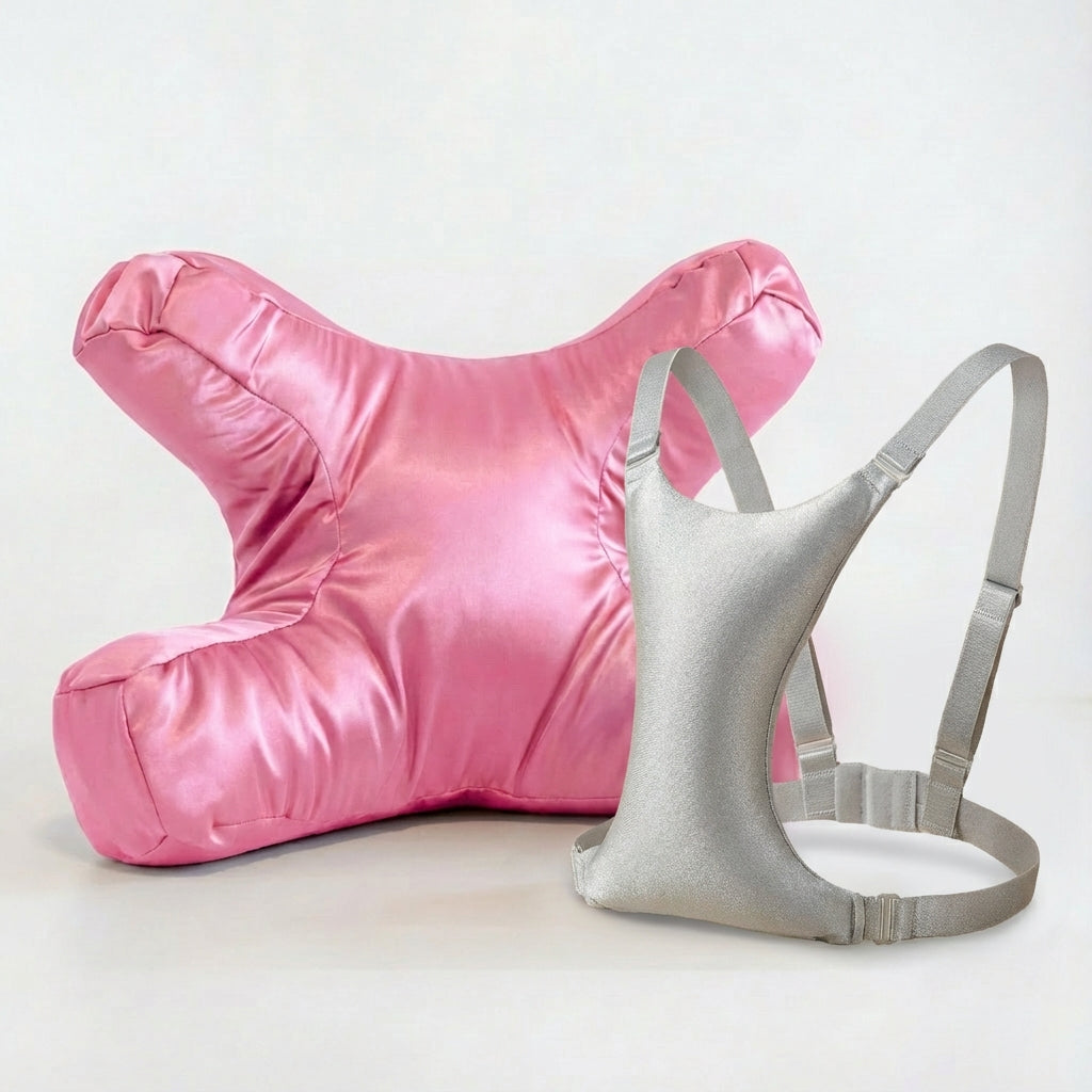 Anti-Wrinkle Pillow + Breast Pillow Bundle